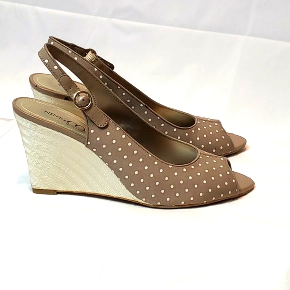 Nine & Co by Nine West Taupe/Cream Espadrilles - Picture 12 of 16